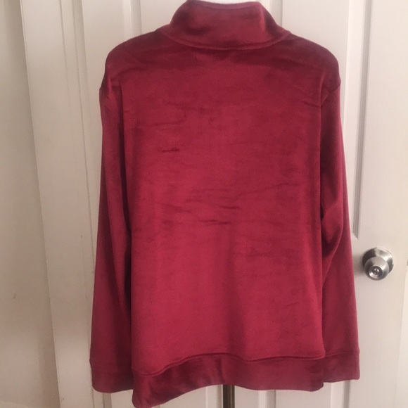 The lush velour jacket from Croft & Barrow - Picture 4 of 7